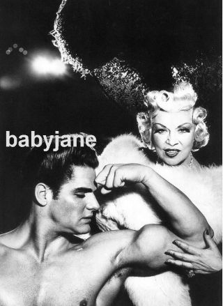 009 Dick Dubois Mr America Bodybuilder With Mae West Revue Publicity Photo
