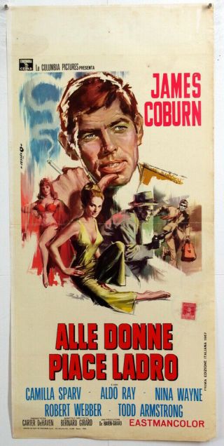 Italy Playbill - Dead Heat On A Merry Go Round - James Coburn - Us Comedy - A93 - 6