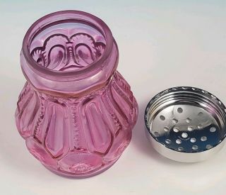 LG Wright Moon and Stars Pattern ROSE PINK COLOR Cheese Sugar Shaker 4