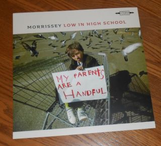 Morrissey Low In High School Flat Poster 2017 Promo 12x12 The Smiths