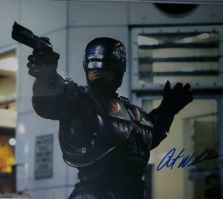 Peter Weller Hand Signed 8x10 Photo W/ Holo