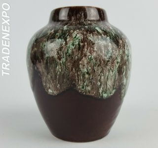 Vintage 60 - 70s Scheurich Keramik 550 - 10 Vase West German Pottery Fat Lava Retro