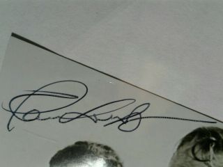 PATRICK WAYNE Authentic Hand Signed Autograph 4X6 Photo with JOHN WAYNE 2