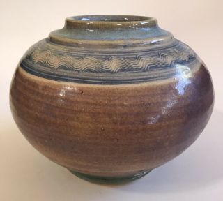 Susan Demay Studio Art Pottery Pot Or Vase Signed Tennessee Ceramic