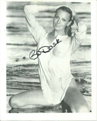 Bo Derek Very Sexy & Vintage Hand Signed Autographed Photo