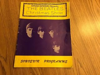 The Beatles 1964 U.  K.  Xmas Program In Loose Good Complete