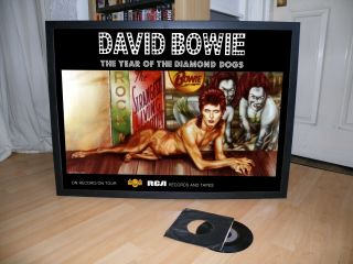 David Bowie Diamond Dogs Promotional Poster