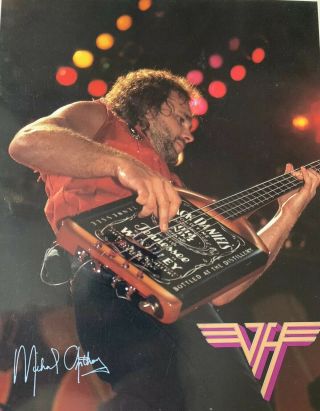 Michael Anthony Van Halen ChickenFoot Jack Daniels Axe Haven Mini Bass & 8X10 4