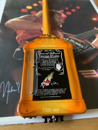 Michael Anthony Van Halen ChickenFoot Jack Daniels Axe Haven Mini Bass & 8X10 5