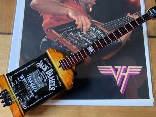 Michael Anthony Van Halen ChickenFoot Jack Daniels Axe Haven Mini Bass & 8X10 7