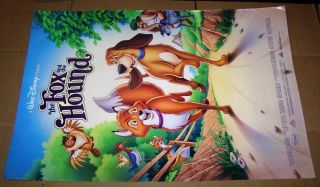 Fox And The Hound Disney Animation 1988 Movie Poster - P84