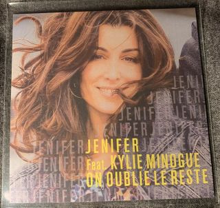Jenifer Featuring Kylie Minogue “on Oublie Le Reste” French Promo Cd