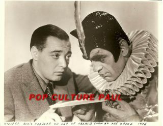 Boris Karloff Peter Lorre Charlie Chan At The Opera Movie Still Photo