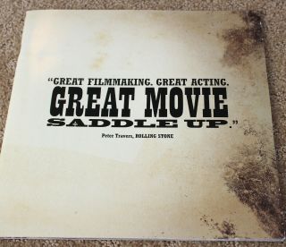 True Grit Movie Book Press Kit Fyc For Your Consideration