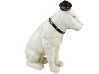 HMV Nipper Dog - Cast Iron Money Box Coin Bank 2