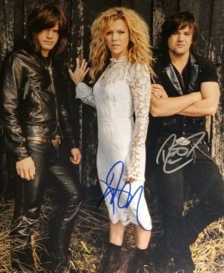 The Band Perry - Hand Signed 8x10 Photo W/holo