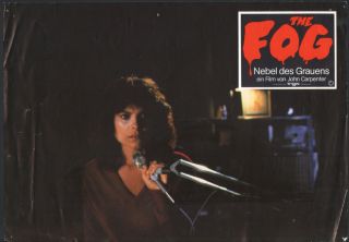 Jamie Lee Curtis - The Fog 1980 Rare German Lobby Card