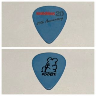 Matchbox 20 Guitar Pick Rare 20th Anniversary Tour Blue