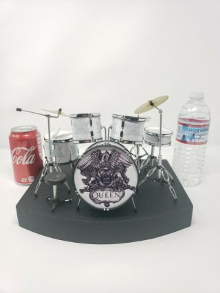 Roger Taylor QUEEN Miniature Drum Freddie Mercury Brian May John Deacon Mini Art 2