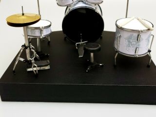Roger Taylor QUEEN Miniature Drum Freddie Mercury Brian May John Deacon Mini Art 5