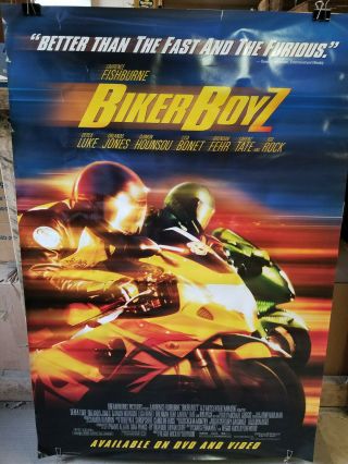 Biker Boyz 2003 27x40 Rolled Dvd Promotional Poster