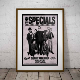 The Specials 1981 The Final Concert Poster Framed Or 3 Print Options Exclusive