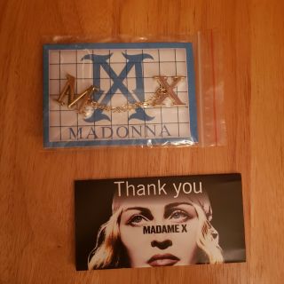 Madonna Madame X Official Tour Double Mx Pin