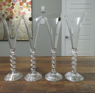 4 - Champagne Toasting Flutes Forever By Cristal D 