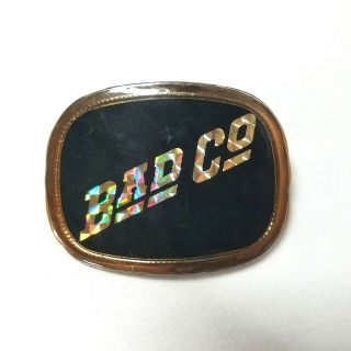 Bad Company 1977 Vintage Pacifica Belt Buckle Paul Rodgers Classic Rock Band