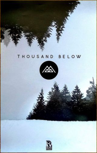 Thousand Below Love You Let Too Close 2017 Ltd Ed Rare Poster,  Rock Poster