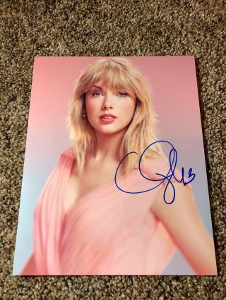 Taylor Swift Autographed Signed Lover Photo With