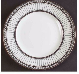 Wedgwood Colonnade Black Dinner Plate - 10 5/8 "