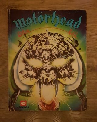 Motorhead Overkill Uk Music Book 1979.  Mick Farren Foreword.  Hawkwind