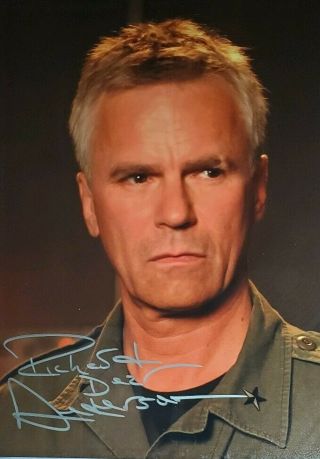 Richard Dean Anderson Hand Signed 8x10 Photo W/ Holo