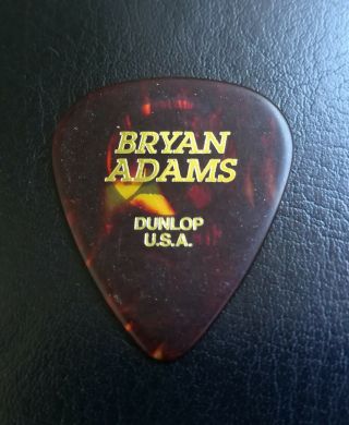 Bryan Adams Guitar Pick ( (shine A Light))  Tour Lp Cd Concert Ticket Live Vinyl