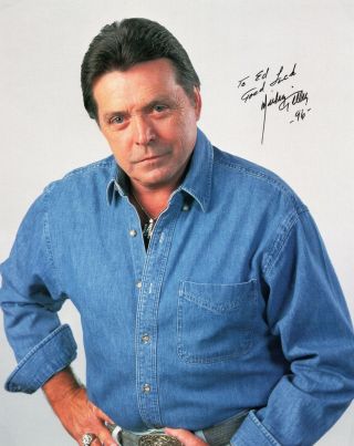 Mickey Gilley Signed 8x10 Photo / Autograph Inscribed To Ed