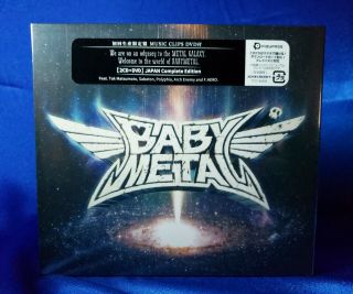 Babymetal Album Metal Galaxy Japan 2 Cd,  Dvd Limited Edition