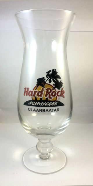 Hard Rock Cafe Ulaanbaatar Mongolia Hurricane Glass Shot