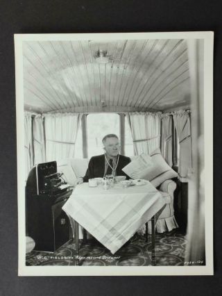 1940s W.  C Fields Portrait Promotional Photo