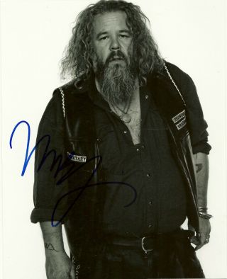 Mark Boone Jr Signed 8x10 Photo Autograph Authentic Sons Of Anarchy
