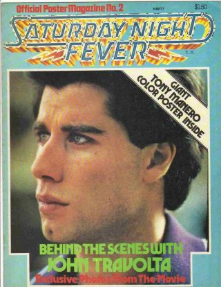 Saturday Night Fever 1977 2 John Travolta Movie Poster