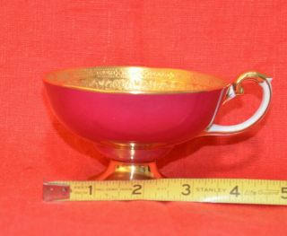 Vintage Aynsley Floral & Gold Gilt Bone China Tea Cup 3