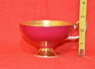 Vintage Aynsley Floral & Gold Gilt Bone China Tea Cup 4