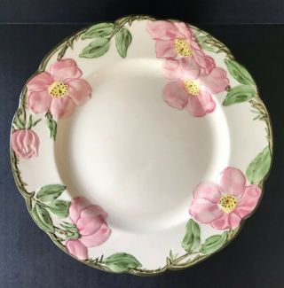Vintage Franciscan Desert Rose Lunch Plates 9 1/2 