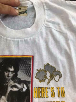 Thompson Twins - Tour of Future Days 1985 1986 concert shirt vintage XL 3
