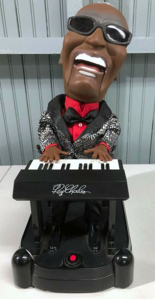Ray Charles Vintage 17 " Animated Singing Toy What 