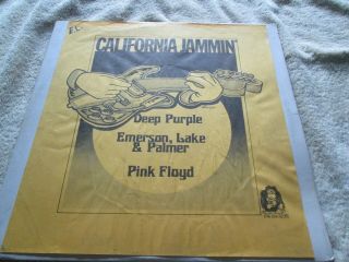 California Jammin Lp Pink Floyd Deep Purple Emerson Lake And Palmer