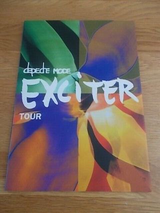Depeche Mode Exciter Tour Programme 2001