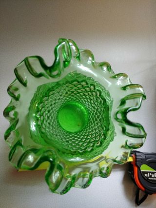 Fenton Art Glass Fern Green 11 