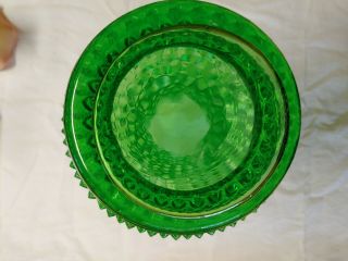 Fenton Art Glass Fern Green 11 